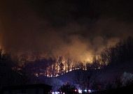 산청군, 신촌마을에 대피령…지리산권역 주불 진화 주력