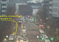 윤석열 탄핵 선고 앞둔 헌재·안국역 주변 도로통제 현황