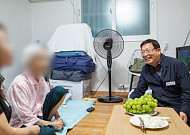 김경호 광진구청장, 통합돌봄 시범사업 현장 동행