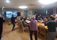 온라인으로 8개 경로당 연결, ‘스마트 노래자랑’ 개최