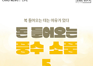 [카드뉴스] 돈달력부터 달 항아리까지, 돈 부르는 풍수 소품 5