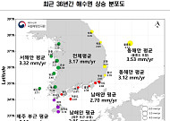 지구 온난화로 해수면 36년간 약 11.5㎝ 상승