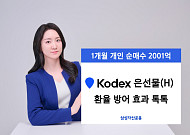 삼성운용 “KODEX 은선물(H), 환율 방어에도 효자 노릇 톡톡”