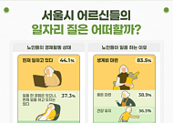 일하는 서울 노인 44% 시대, 계층별 양극화 '뚜렷'..."일자리 질적 개선 필요"