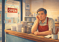 시니어 자영업자 생존 위한 버티기 중 '경북 위험'