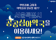 서울시 '공공심야약국' 지난해 24만 건 이용…진통제 수요 최다