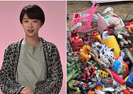 황정음, 장난감 나눔했다가 폐기물 논란⋯"사실 아니라 무대응"