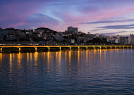 한강의 밤 ‘금빛 모래’로 물든다⋯서울시, 두모교 1㎞ 경관조명 개선