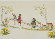 ‘슬로우 라이프’ 원조, 타샤 튜더의 따뜻한 위로…롯데뮤지엄서 110주년 기념전