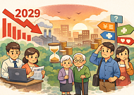 대한민국 2029년부터 인구 감소 '중장년 삶 바뀐다'