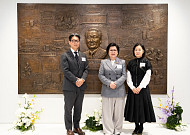 한미그룹, 故 임성기 선대회장 철학 담은 동판 조형물 제막식 거행