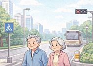 고령 보행자 교통사고 위험, 인프라 격차가 좌우