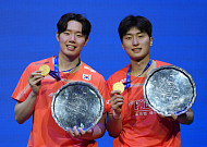 서승재·김원호, 인도네시아 오픈 32강 통과…왕치린·추샹제에 2-0 완승