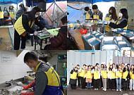 20주년 맞은 KMI 여의도검진센터, 임직원 함께 무료 급식 봉사활동