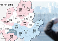 강남발 집값 하락 한강벨트로 번졌다⋯노도강·금관구는 상승세 확대 [종합]