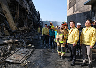 이 대통령, 대전 화재 현장 긴급 점검…“2차 사고 방지 총력” 당부