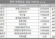 [아파트값 상승 톱10] 서울 서초구 ‘신반포4차’ 등