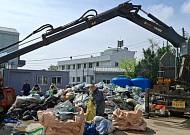 폐비닐 등 영농폐기물 수거 지원한 광주시…불법소각 차단