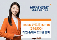 "삼전·하닉 비중 최대"…미래에셋운용 'TIGER 반도체TOP10 ETF' 개인 순매수 2조 돌파