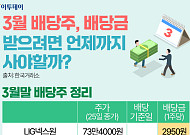 3월 배당주, 배당금 받으려면 언제까지 사야 할까? [그래픽 스토리]