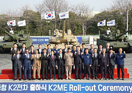 50도 폭염 이긴다...현대로템, 중동형 K2 전차 실물 최초 공개