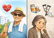 노인 건강 인식도 양극화, 상·하위 20% 격차 확대