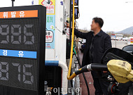 휘발유 1900원대·경유 추격…2000원 재진입 우려 [포토]