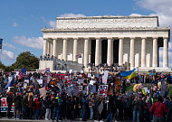 “노 킹스”...전 세계서 사상 최대 反트럼프 시위