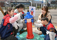 현대모비스, 소화전 도색 누적 1000개 목표 “지역 안전 지킴이로 앞장”
