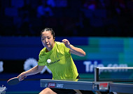 韓 탁구 신유빈, 중국 천싱퉁 꺾고 ‘ITTF 월드컵’ 준결승 진출