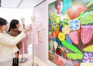 [포토] 한섬, 봄 맞이 패션ㆍ예술 접목 전시 선봬