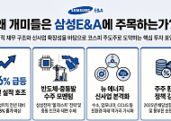 개미들이 택한 삼성E&A…증권가도 목표가↑, 종목 매력 포인트는
