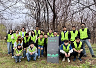 풀무원, 파주 탄현면 일대서 ‘숲 가꾸기’ 앞장