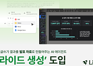라이너, 비즈니스 문서 발표 자료화하는 ‘슬라이드 생성 기능’ 선봬