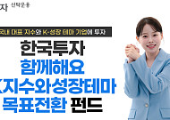 한투운용, 국내 지수·성장테마 담은 목표전환형 펀드 판매 개시