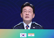 허황후 언급한 李대통령 "조선 협력, 한-인도 경제협력 새 출발점"