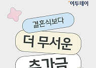 “결혼식보다 무서운 추가금”...손해 안 보려면? [카드뉴스]