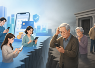 "너무 복잡해" 디지털 금융 60대부터 무너진다