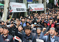 민주노총 “BGF리테일, 화물연대 원청교섭 나서라⋯노동부 적극 개입해야”