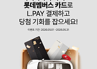 롯데멤버스, 카드 출시 1주년 기념 경품 행사 연다