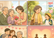 [만화로 보는 시니어 뉴스] 부모·손주 모두 챙기는 시니어의 5월