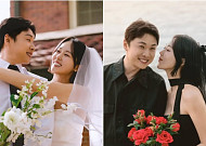 '나솔사계' 1호 부부 탄생⋯23기 옥순♥미스터 강 '웨딩화보' 공개