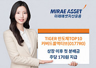 미래운용 'TIGER 반도체TOP10커버드콜액티브', 첫 분배금 주당 170원 지급