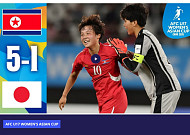 북한 U-17 여자축구 아시안컵 2연패…유정향 MVP