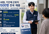 체납 130조 훑을 9500명 뽑는다…시급 1만2250원·4대보험 적용