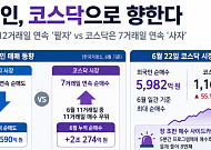 “코스피는 팔아도 코스닥은 산다”… 외인, 6거래일 연속 순매수