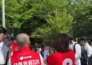 “잘생긴 오빠 많아”⋯부산 북갑 유세현장서 또 ‘오빠 논란’