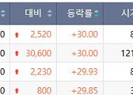 [급등락주 짚어보기] AI·양자컴퓨팅 관련주 상한가⋯SK네트웍스ㆍ삼화콘덴서 등 上