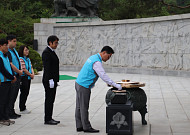 김성원 GS글로벌 대표, 현충원·보육시설 찾아 릴레이 봉사