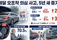 페달 오조작 사고 5년 새 2.3배↑⋯고령 운전자 사고 비중 70% '압도적’